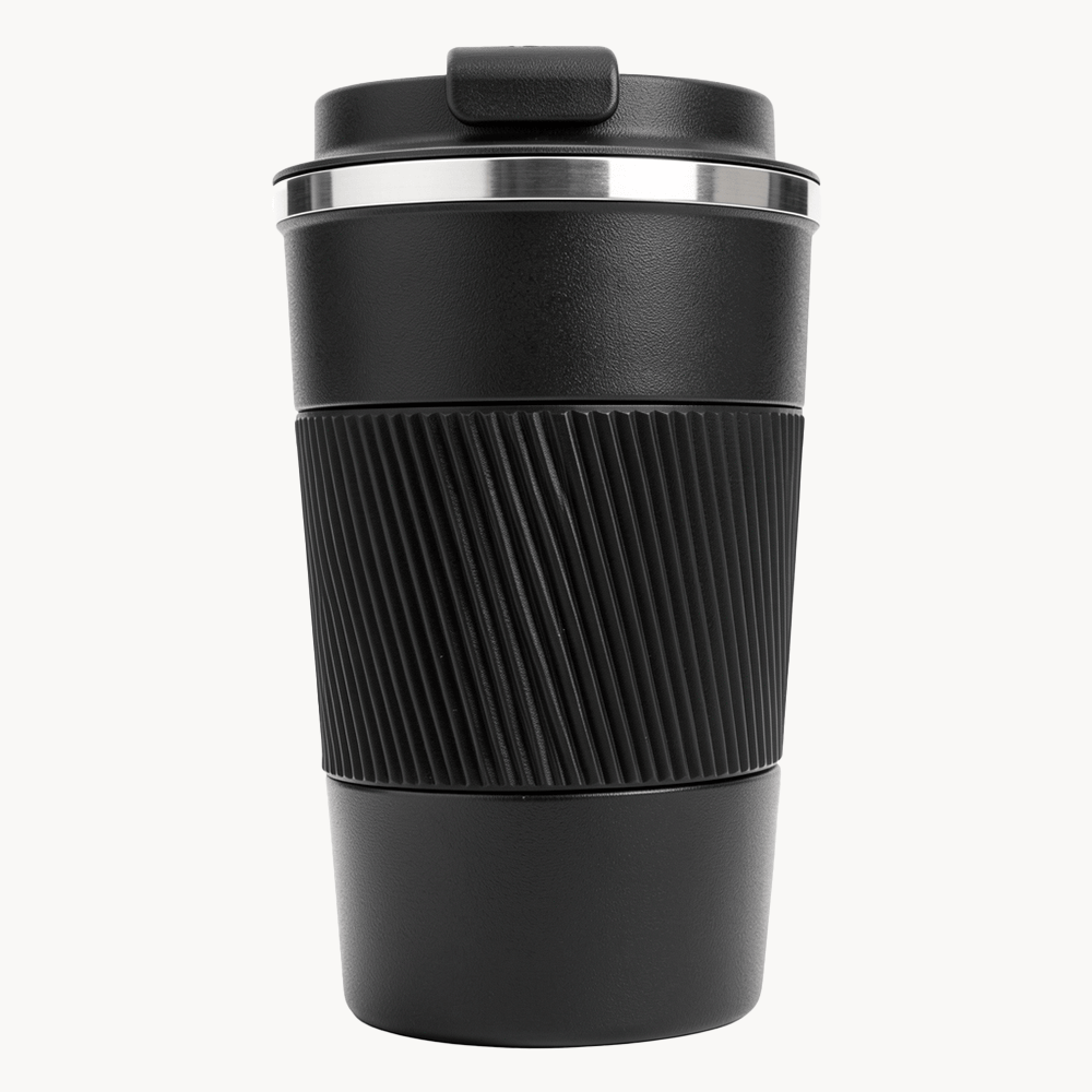 Yinbaoge purple insulated coffee mug with leak-proof lid