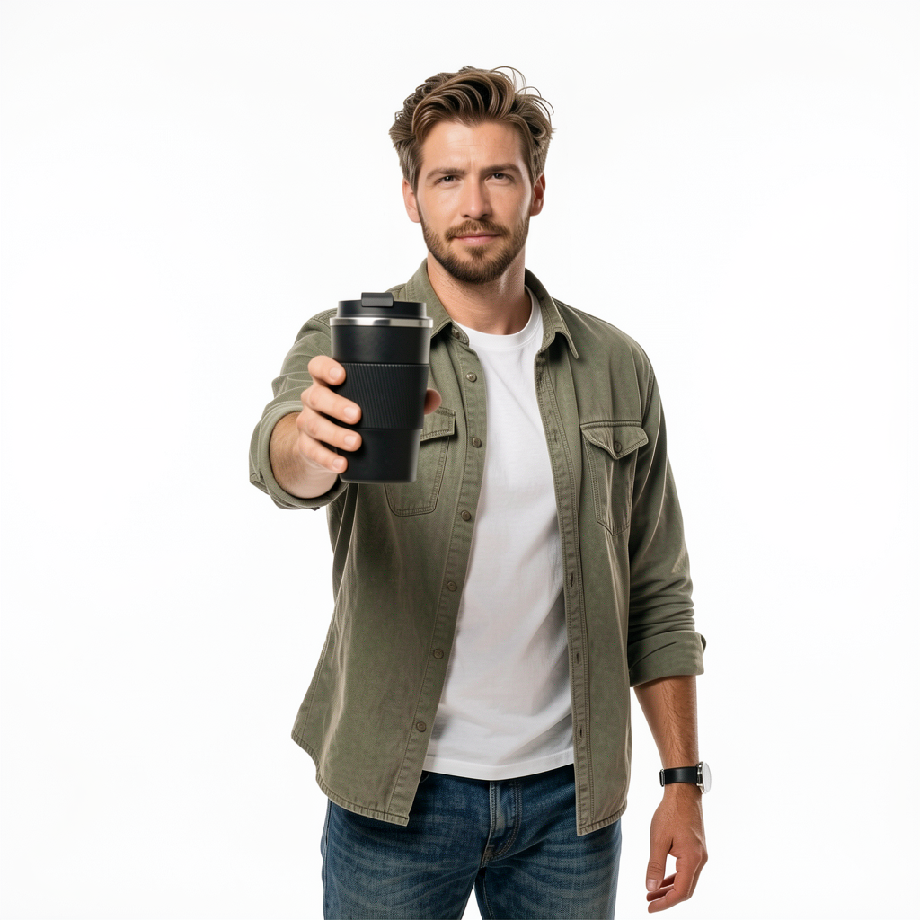 12oz Vacuum Insulated Travel Coffee Mug